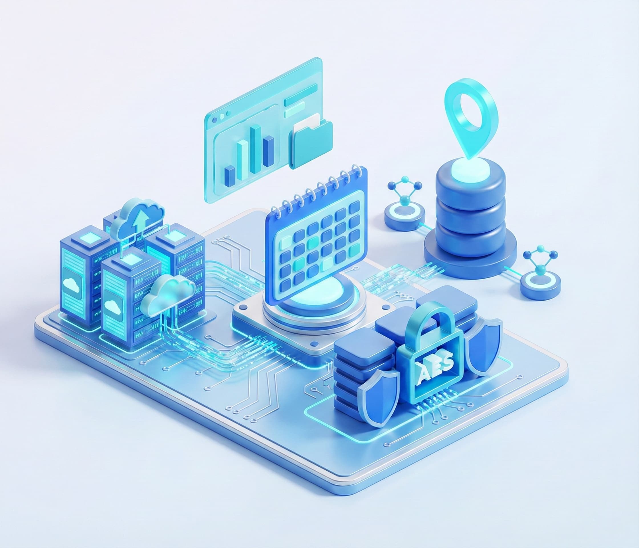 SQL compression and encryption settings